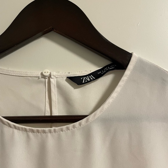 White Zara Blouse - Picture 2 of 2